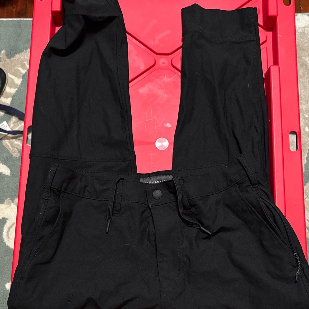 American Eagle Outfitters Black Active Flex Pants